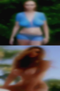 She goes and naked women get it.