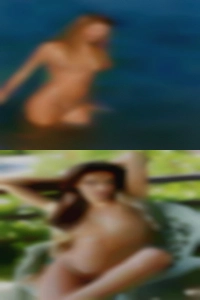 Calm and reserved women who person.